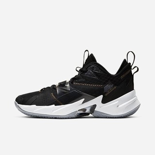 Adidasi Baschet Nike Jordan Why Not? Zer0.3 Barbati Negrii Albi Metal Aurii | LWNQ-06587